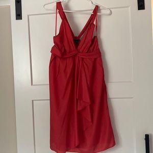 Banana Republic coral/red dress